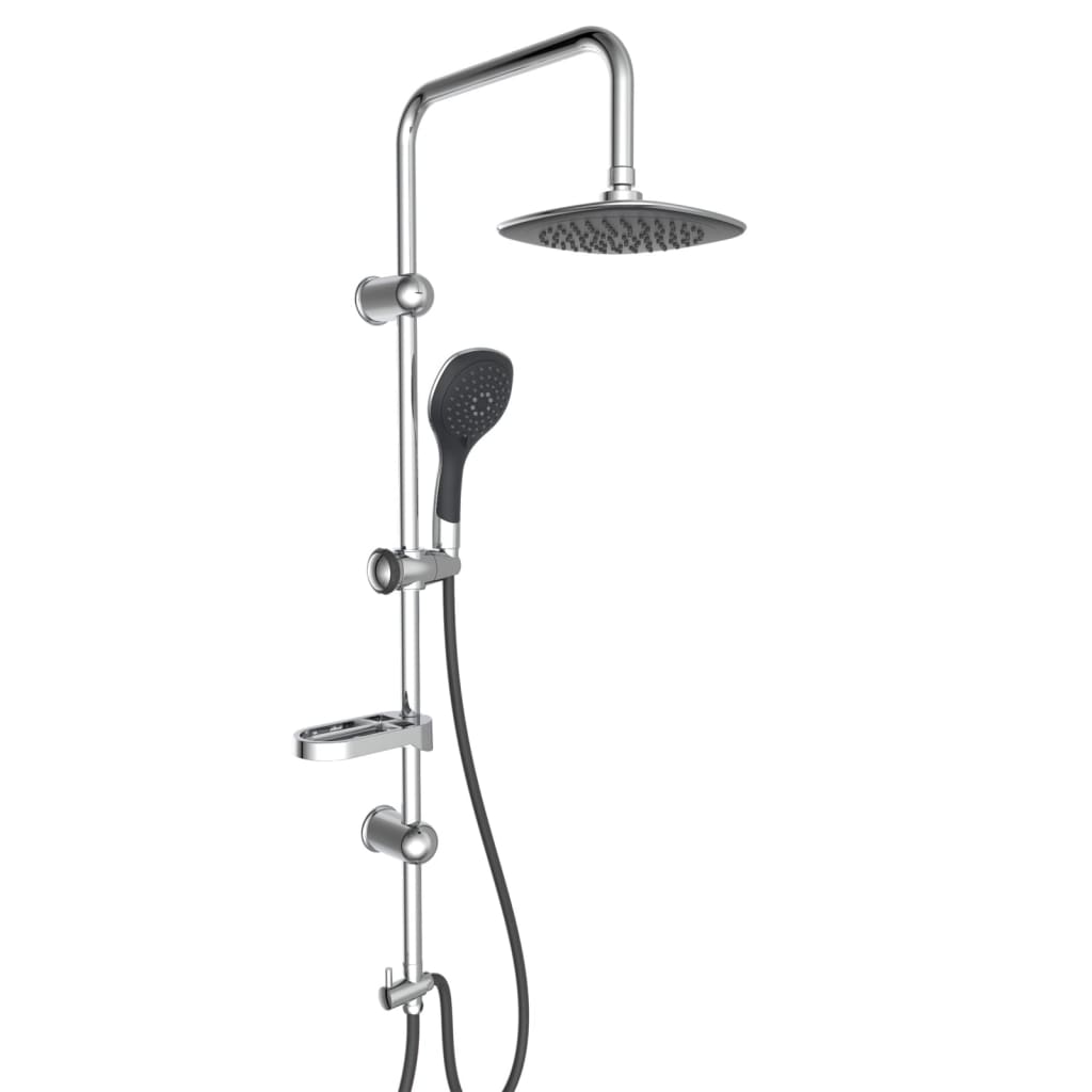 EISL Shower Set DUSCHTRAUM Chrome and Black - Bend